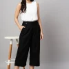 Women Cottonworld Culottes^Women's Linen Regular Fit Culotte
