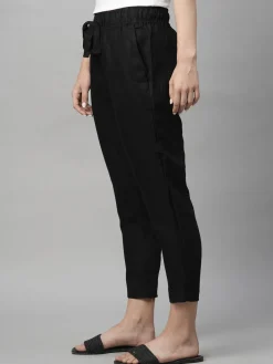 Women Cottonworld Pants | Pants^Women's Linen Regular Fit Pant