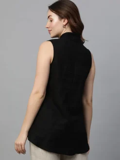 Women Cottonworld Tops & Shirts | Tops & Shirts^Women's Linen Regular Fit Blouse