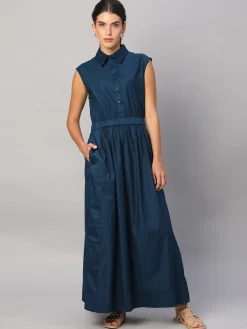 Women Cottonworld Dresses^Women's 100% Cotton Regular Fit Dress