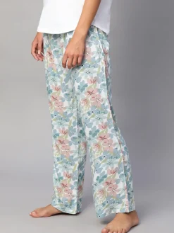 Women Cottonworld Loungewear^Women's 100% Viscose Regular Fit Pyjama