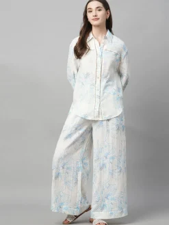 Women Cottonworld Womens Co-Ord Sets^Women's Cotton Boxy Fit Blouse