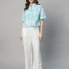 Women Cottonworld Tops & Shirts | Tops & Shirts^Women's Cotton Linen Boxy Fit Blouse