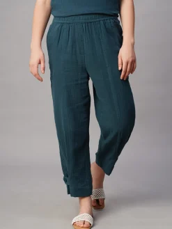Women Cottonworld Trousers | Womens Co-Ord Sets^Women's Cotton Regular Fit Pant