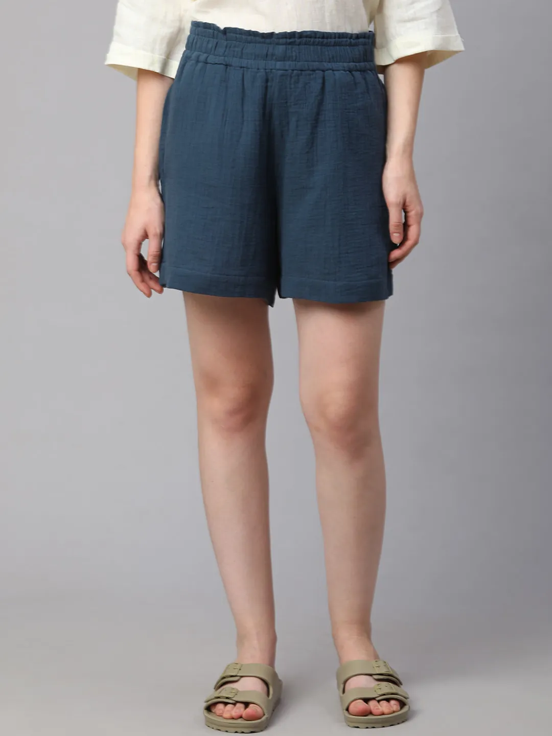 Women Cottonworld Shorts^Women's Cotton Regular Fit Shorts