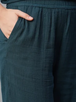 Women Cottonworld Trousers | Womens Co-Ord Sets^Women's Cotton Regular Fit Pant