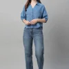 Women Cottonworld Tops & Shirts | Tops & Shirts^Women's Linen Loose Fit Blouse