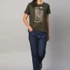 Women Cottonworld Round Neck | Regular Fit^Women's Cotton Regular Fit Tshirt