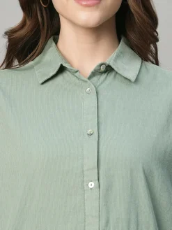 Women Cottonworld Dresses^Women's Corduroy 100% Cotton Boxy Fit Dress