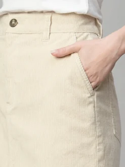 Women Cottonworld Skirts^Women's Corduroy 100% Cotton Regular Fit Skirt