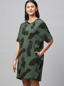 Women Cottonworld Dresses^Women's Cotton Regular Fit Dress