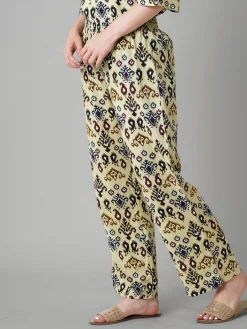Women Cottonworld Loungewear^Women's Viscose Regular Fit Pyjama Suit