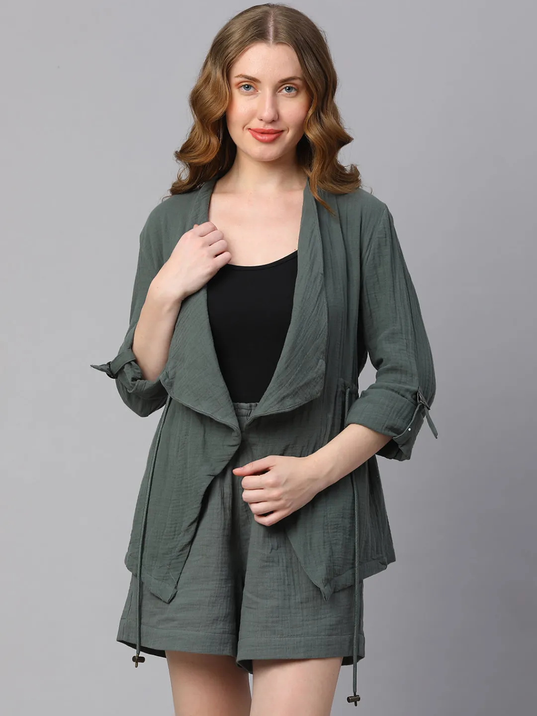 Women Cottonworld Jackets^Women's Cotton Regular Fit Jacket
