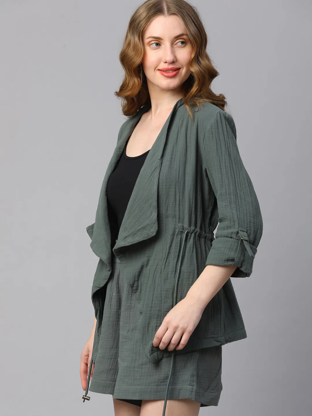 Women Cottonworld Jackets^Women's Cotton Regular Fit Jacket