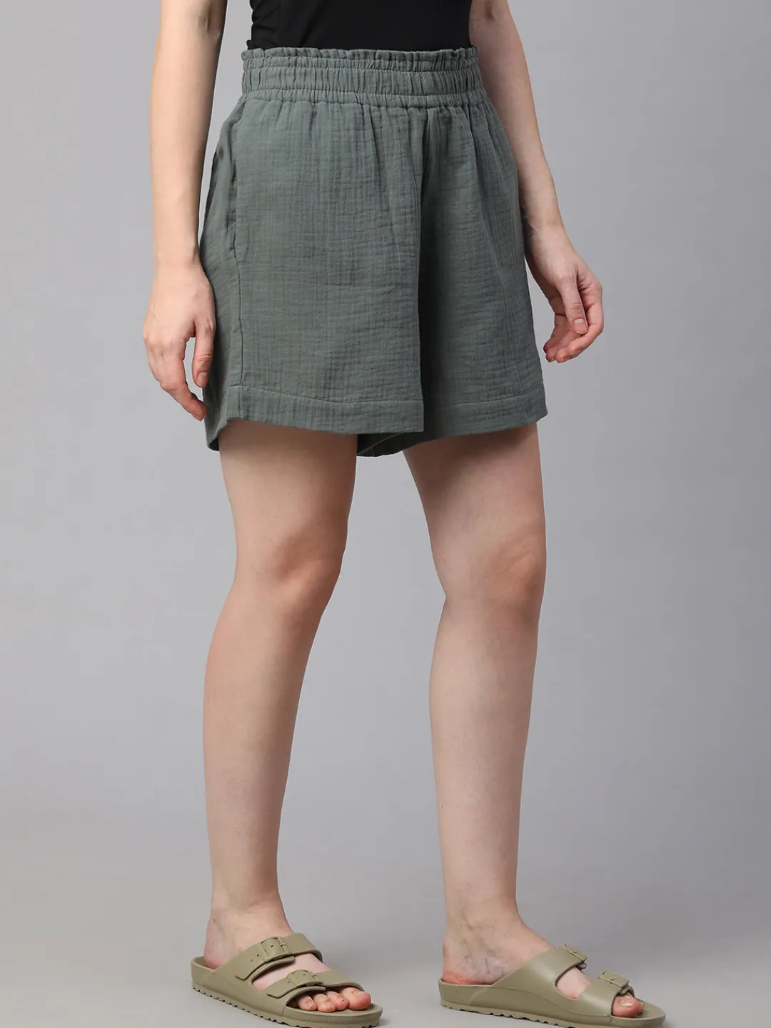 Women Cottonworld Shorts^Women's Cotton Regular Fit Shorts