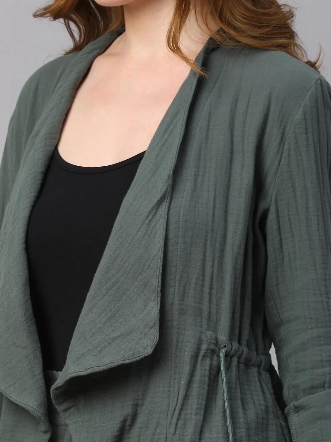 Women Cottonworld Jackets^Women's Cotton Regular Fit Jacket