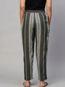 Women Cottonworld Pants | Pants^Women's Linen Regular Fit Pant