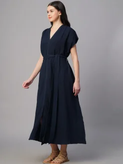 Women Cottonworld Dresses^Women's 100% Cotton Regular Fit Dress