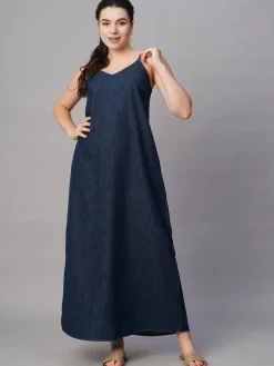 Women Cottonworld Dresses^Women's Cotton Regular Fit Dress