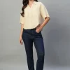 Women Cottonworld Tops & Shirts | Tops & Shirts^Women's 100% Linen Boxy Fit Blouse