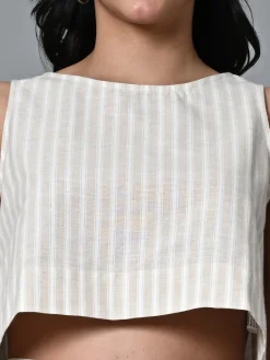 Women Cottonworld Tops & Shirts | Tops & Shirts^Women's Cotton Linen Regular Fit Blouse