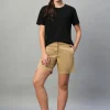 Women Cottonworld Shorts^Women's Cotton Lycra Regular Fit Shorts