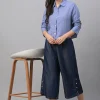 Women Cottonworld Tops & Shirts | Tops & Shirts^Women's Linen Boxy Fit Blouse