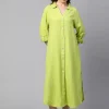 Women Cottonworld Dresses | Dresses^Women's Linen Viscose Boxy Fit Dress