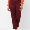Women Cottonworld Trousers^Women's Cotton Lycra Regular Fit Pant