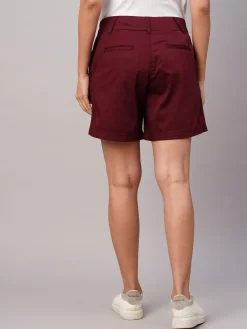 Women Cottonworld Shorts^Women's Cotton Lycra Regular Fit Shorts
