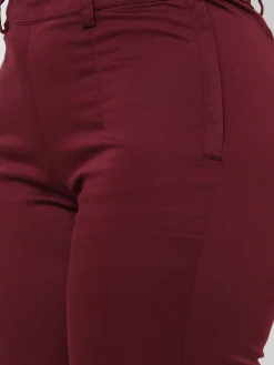 Women Cottonworld Trousers^Women's Cotton Lycra Regular Fit Pant