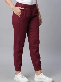 Women Cottonworld Pants | Pants^Women's Linen Viscose Jogger Pant