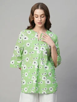 Women Cottonworld Tops & Shirts | Tops & Shirts^Women's Cotton Linen Regular Fit Blouse