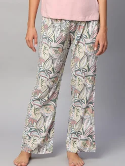 Women Cottonworld Loungewear^Women's 100% Viscose Regular Fit Pyjama