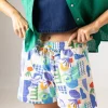 Women Cottonworld Shorts | Shorts^Women's Cotton Linen Regular Fit Shorts