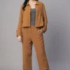 Women Cottonworld Jackets^Women's 100% Cotton Boxy Fit Jacket
