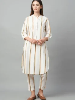 Women Cottonworld Pants | Pants^Women's Cotton Linen Regular Fit Pant