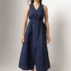 Women Cottonworld Dresses^Women's 100% Cotton Regular Fit Dress