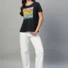 Women Cottonworld Round Neck | Regular Fit^Women's 100% Cotton Regular Fit Tshirt