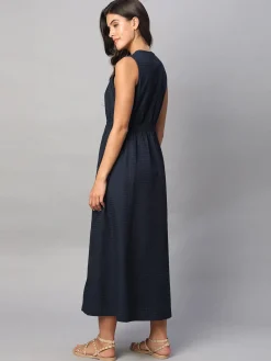 Women Cottonworld Dresses^Women's 100% Cotton Regular Fit Dress