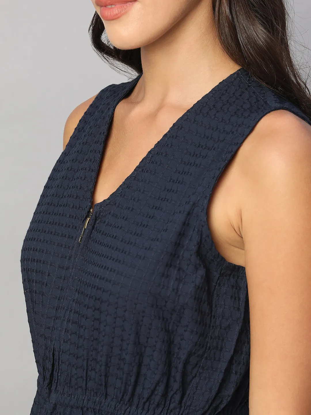 Women Cottonworld Dresses^Women's 100% Cotton Regular Fit Dress