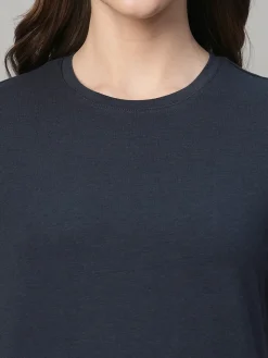 Women Cottonworld Round Neck | Regular Fit^Women's Cotton Bamboo Regular Fit Tshirt