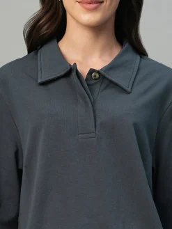Women Cottonworld Regular Fit^Women's Cotton Elastane Regular Fit Tshirt