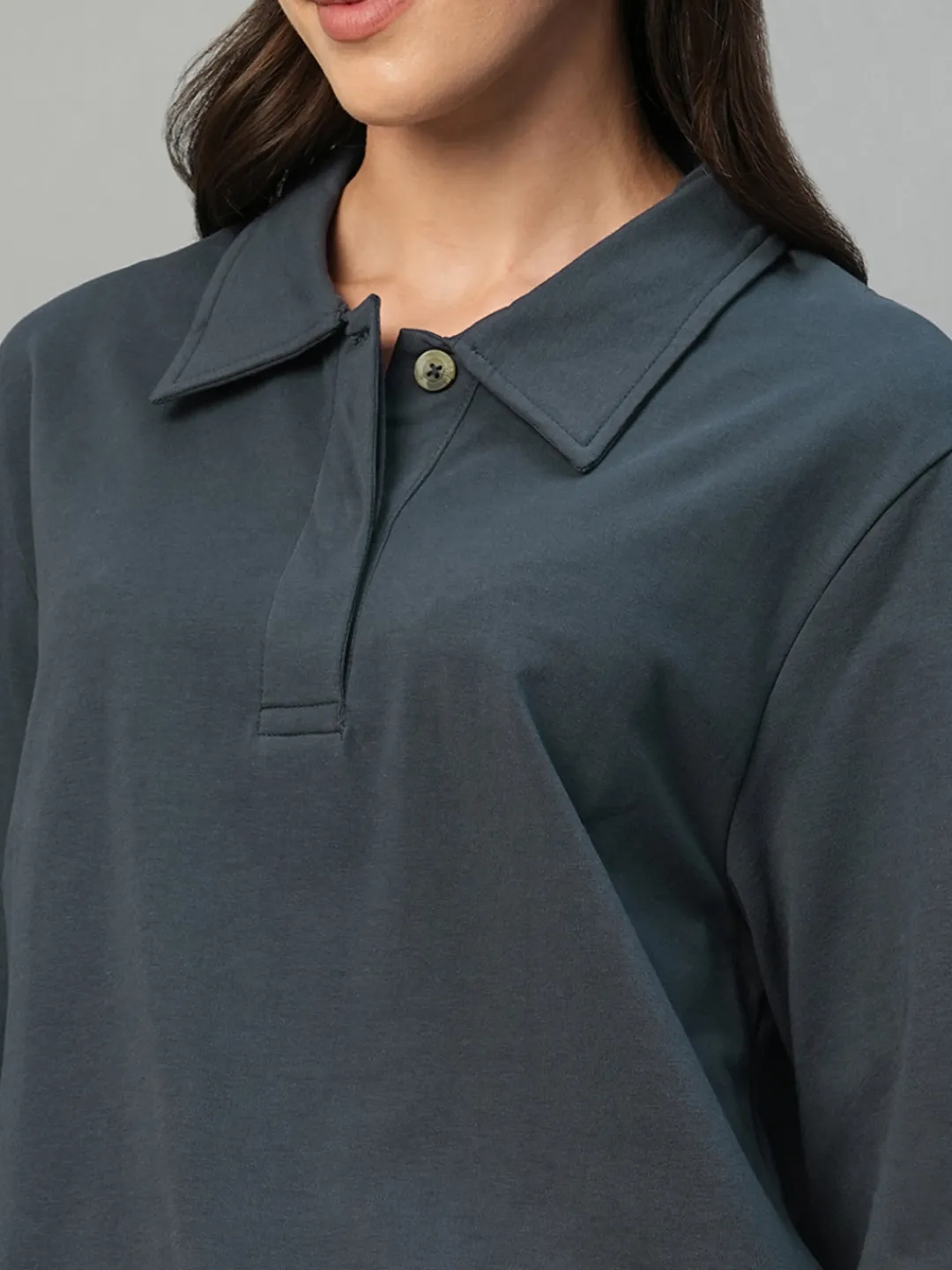 Women Cottonworld Regular Fit^Women's Cotton Elastane Regular Fit Tshirt