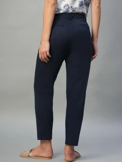 Women Cottonworld Trousers^Women's Cotton Lycra Regular Fit Pant