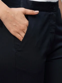Women Cottonworld Trousers^Women's Cotton Lycra Slim Fit Pant