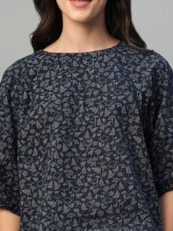 Women Cottonworld Tops & Shirts | Tops & Shirts^Women's Linen Cotton Regular Fit Blouse