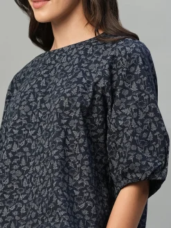 Women Cottonworld Tops & Shirts | Tops & Shirts^Women's Linen Cotton Regular Fit Blouse