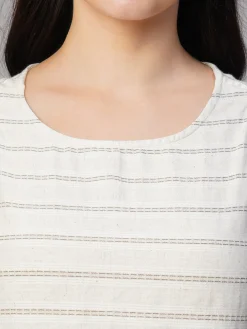 Women Cottonworld Tops & Shirts | Tops & Shirts^Women's Cotton Linen Regular Fit Blouse