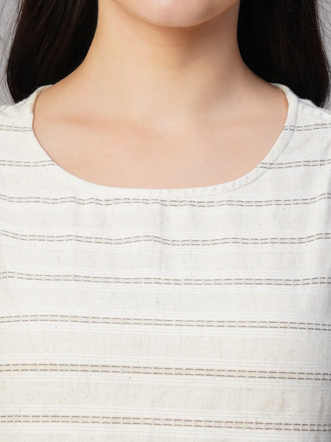 Women Cottonworld Tops & Shirts | Tops & Shirts^Women's Cotton Linen Regular Fit Blouse